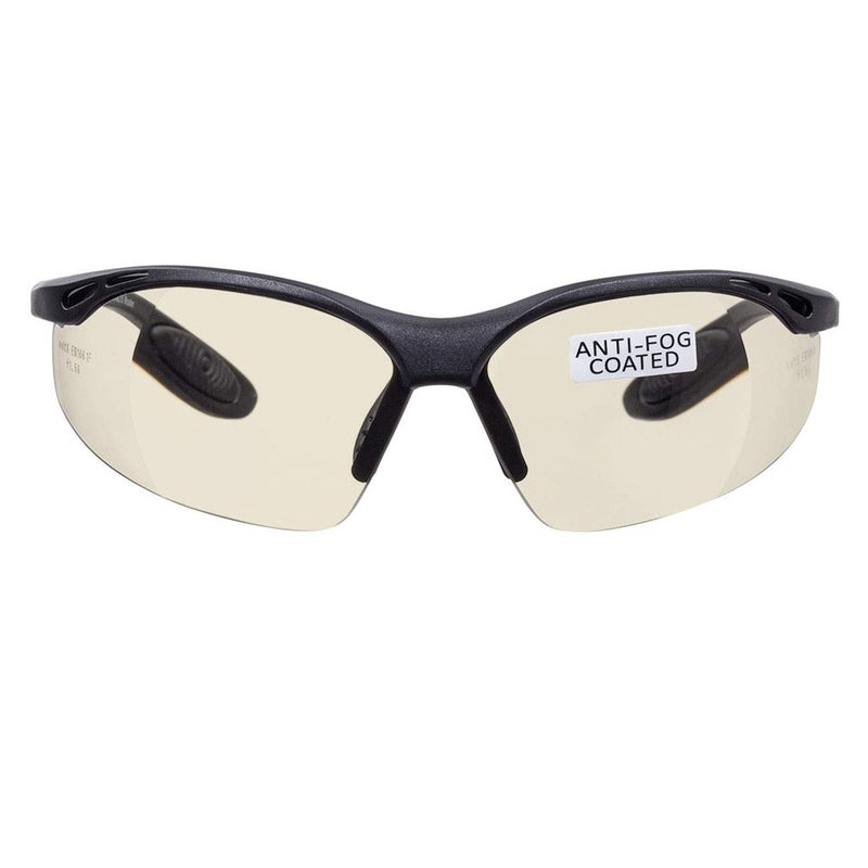 voltX 'Constructor' SAFETY READERS (MIRROR +1.5 Dioptre) Full Lens Reading Safety Glasses ANSI Z87.1+ & CE EN166F, Wraparound Style - Includes Safety Cord with headstop - UV400 anti fog coated lens - Image 1